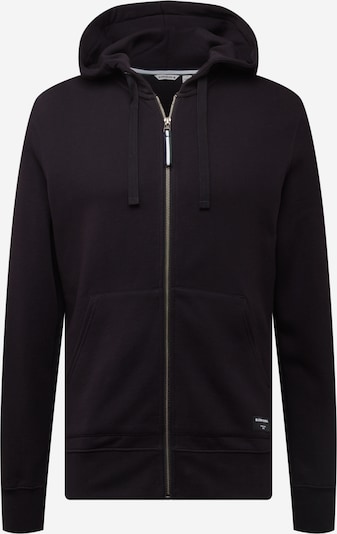 BJÖRN BORG Athletic Zip-Up Hoodie in Black, Item view