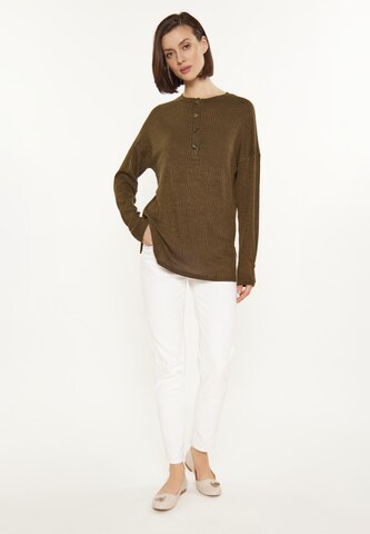 Usha Shirt 'Comfortable' in Groen