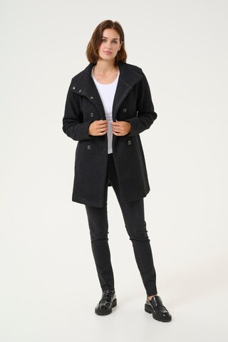 Manteau mi-saison 'Anni' Kaffe en noir