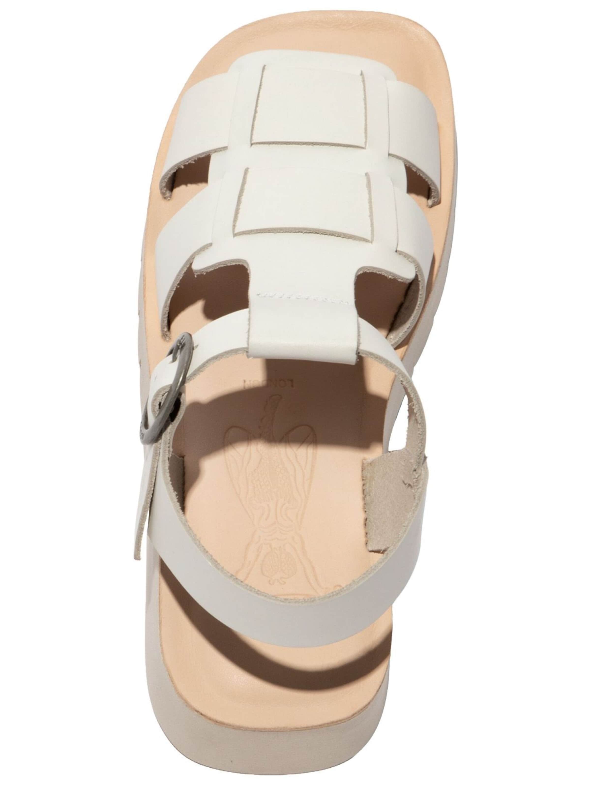 FLY LONDON Sandale in Weiß