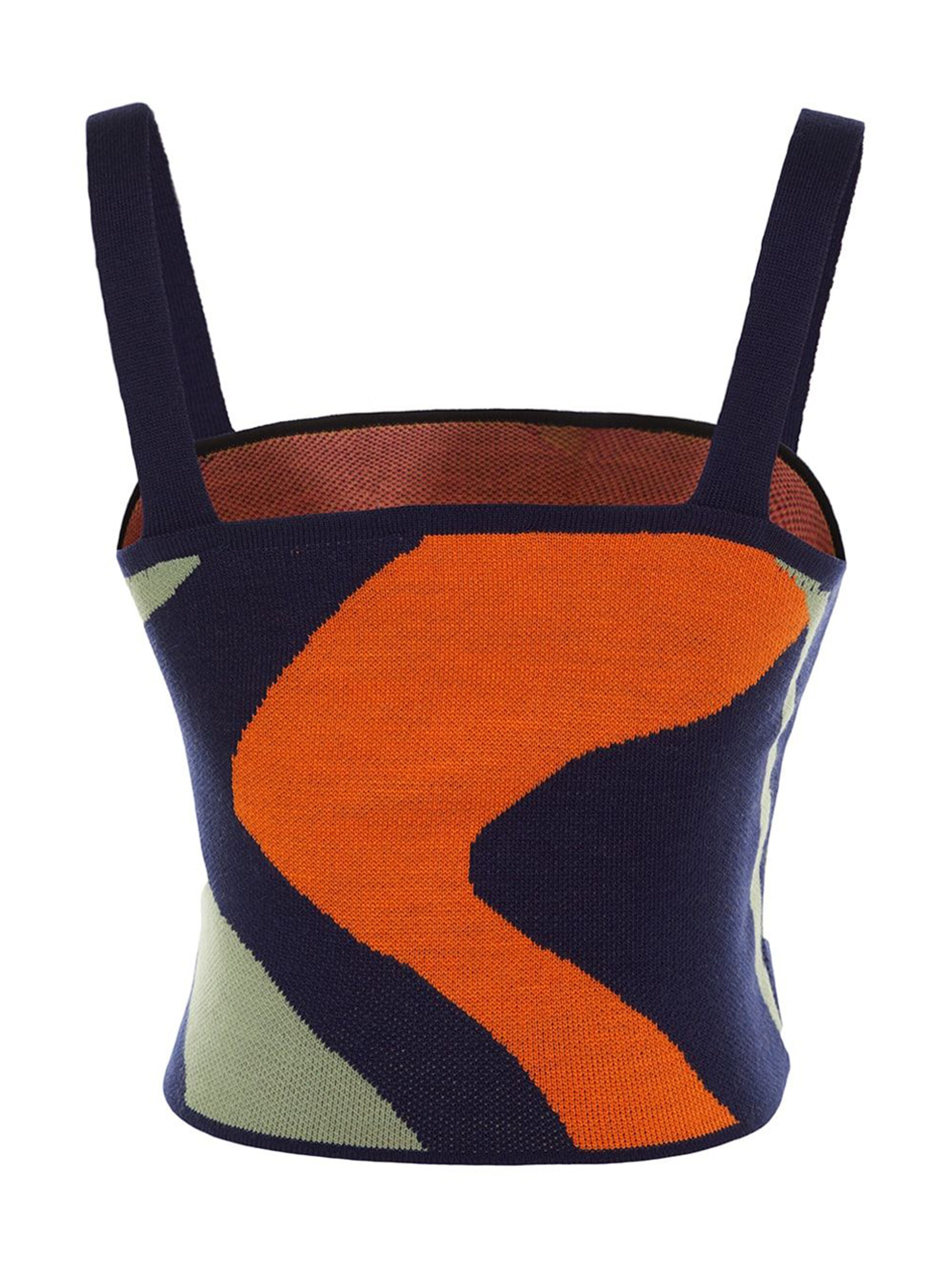 Trendyol Πλεκτή ζακέτα σε πορτοκαλί