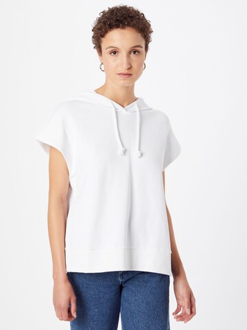 Gina TricotSweater majica 'Olga' - bijela boja: prednji dio