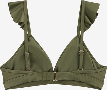 WE Fashion - Top de bikini en verde