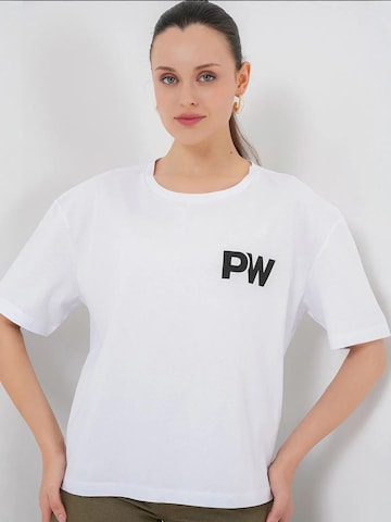 Bigdart - Camisa em branco: frente