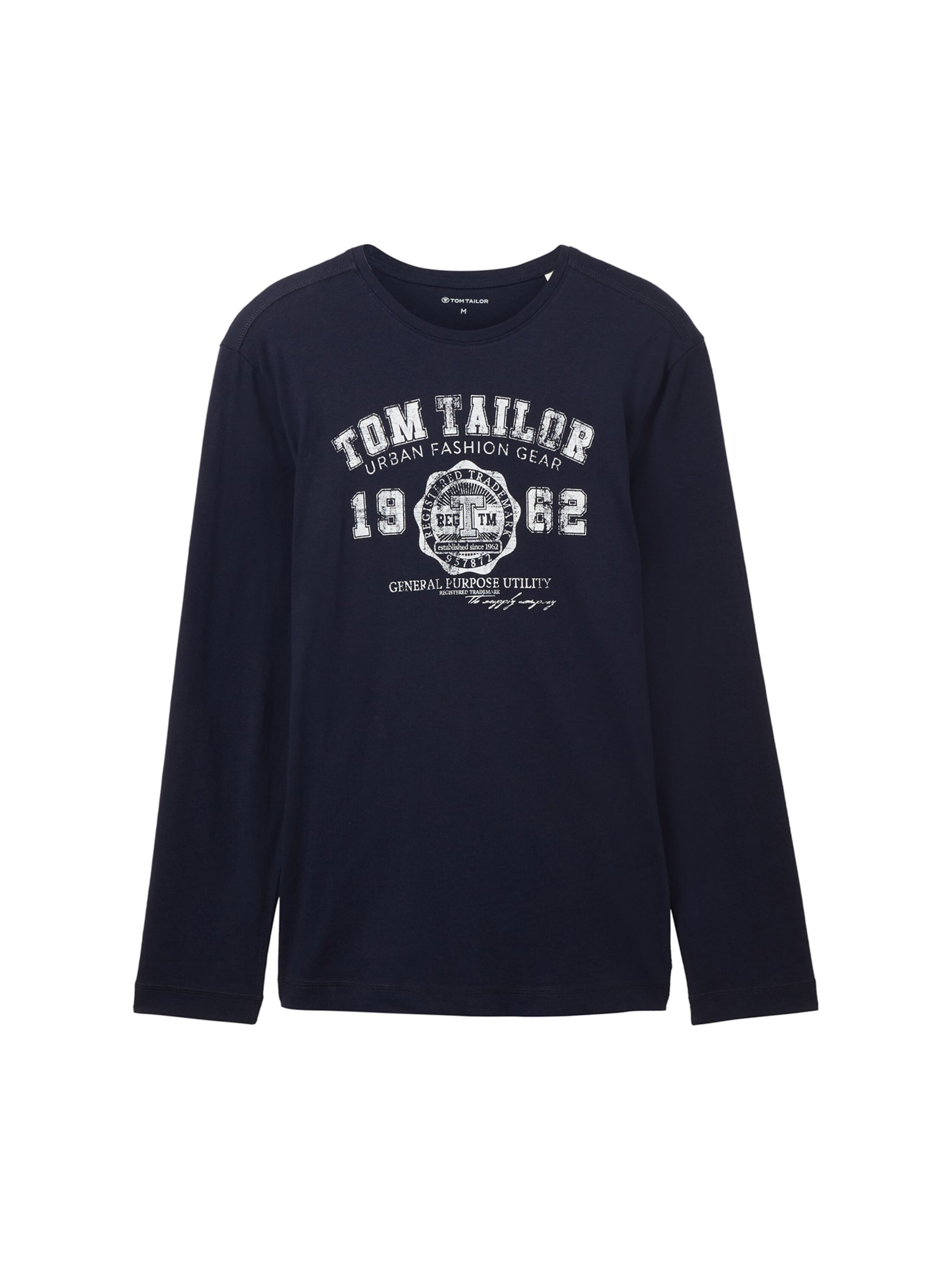 TOM TAILOR Tričko - Modrá: predná strana