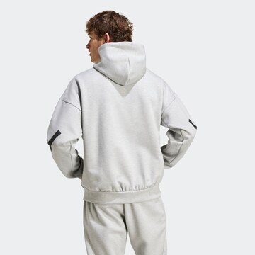 Felpa sportiva 'Z.N.E.' di ADIDAS SPORTSWEAR in grigio