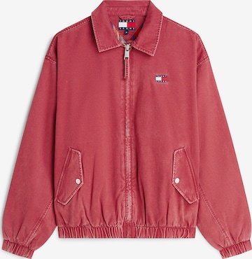 raudona Tommy Jeans Demisezoninė striukė: priekis