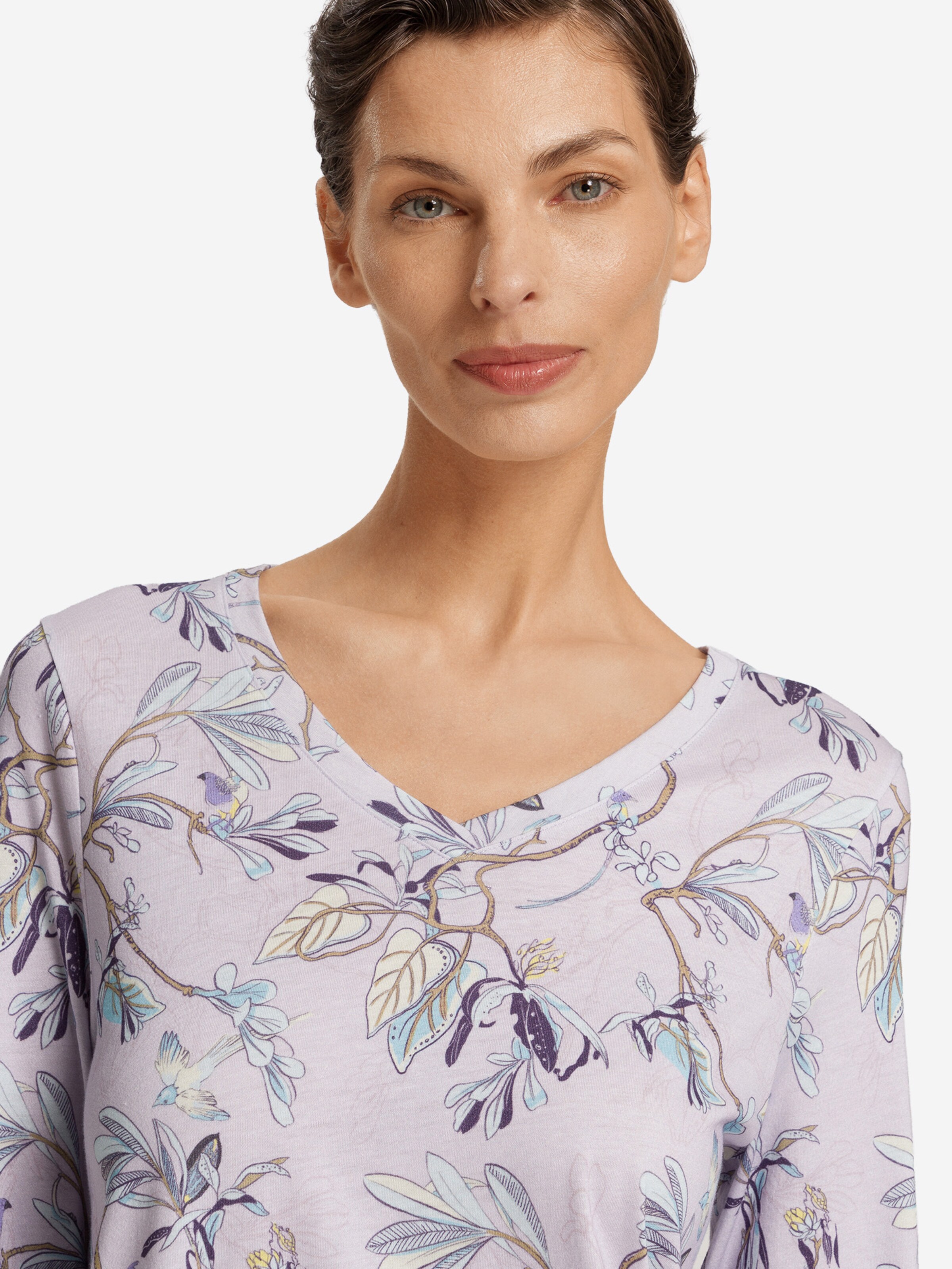 Chemise de nuit 'Sleep & Lounge' Hanro en bleu