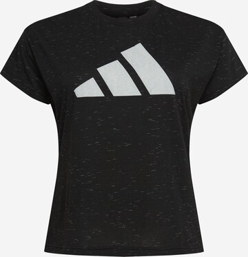 ADIDAS PERFORMANCE Performance shirt 'Winners' in Black: front