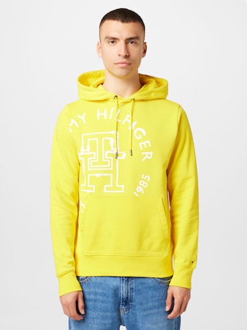 TOMMY HILFIGER Sweatshirt i gul: forside