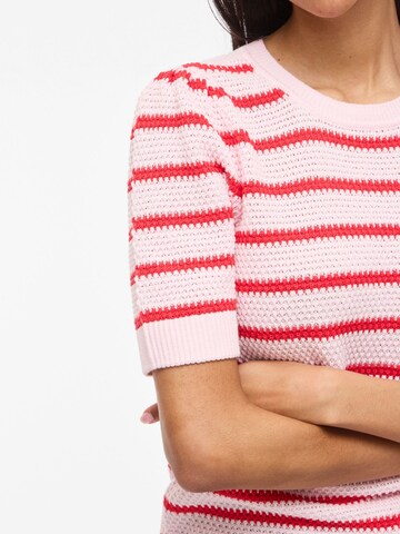 VILA Pullover i pink