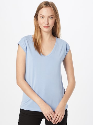 PIECES T-Shirt 'Kamala' in Blau