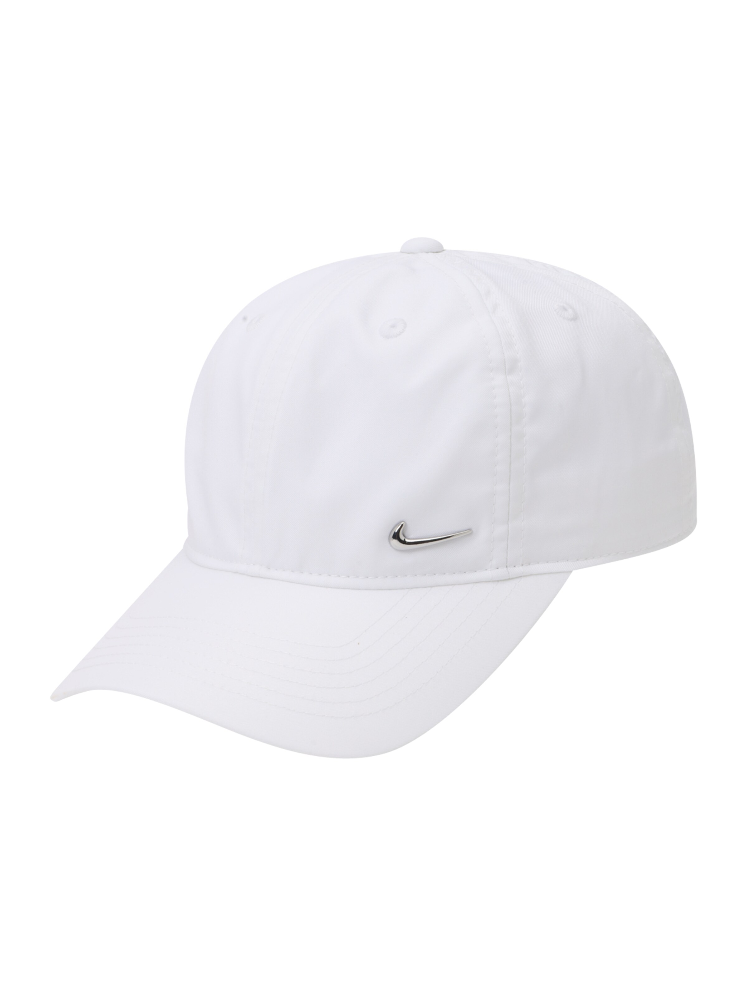 Casquette de sport 'SWOOSH CLUB' Nike Sportswear en blanc : devant