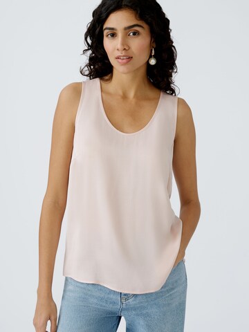 OUI Top in Pink: front