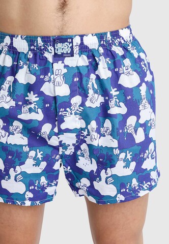 Lousy Livin Boxershorts 'Demo & Ghost' in Blau