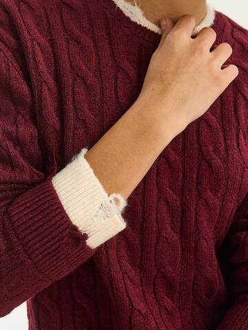 Pull-over 'Pullover' Bianco Lucci en rouge