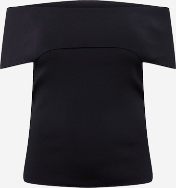 Pull-over 'AILSA' Lauren Ralph Lauren Plus en noir : devant