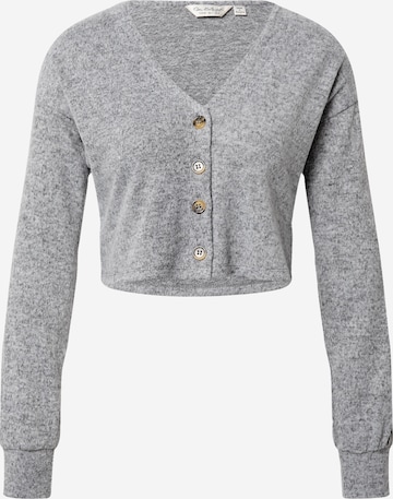 Miss Selfridge Knit Cardigan in Grey: front