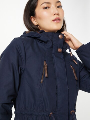 Parka mi-saison 'ELSIE' Ragwear en bleu