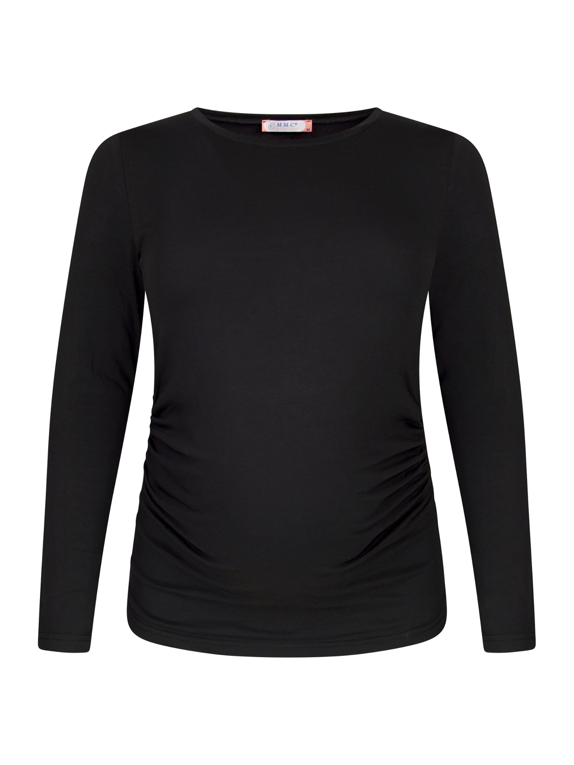 M.M.C. Shirt 'Langarm Basic Umstandsmode'‌‌‌‌‌‌ in Grau