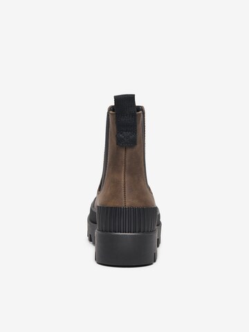 ONLY - Botas Chelsea 'ONLBUZZ-2' en marrón