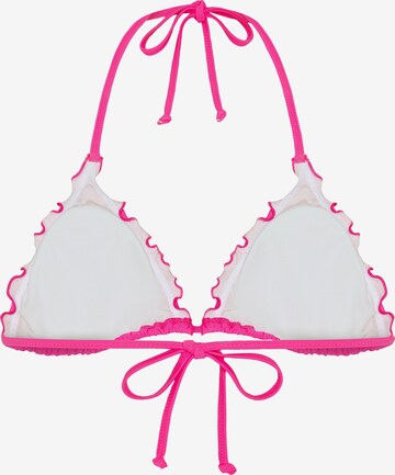 CHIEMSEE Triangel Bikinitop in Pink