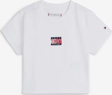 T-Shirt TOMMY HILFIGER en blanc : devant