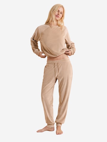 Pantaloncini da pigiama 'Bayron' di ETAM in beige
