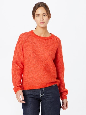 SELECTED FEMME Sweater in Orange: front