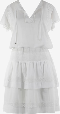 OLYMPIA Sommerkjole i hvid: forside