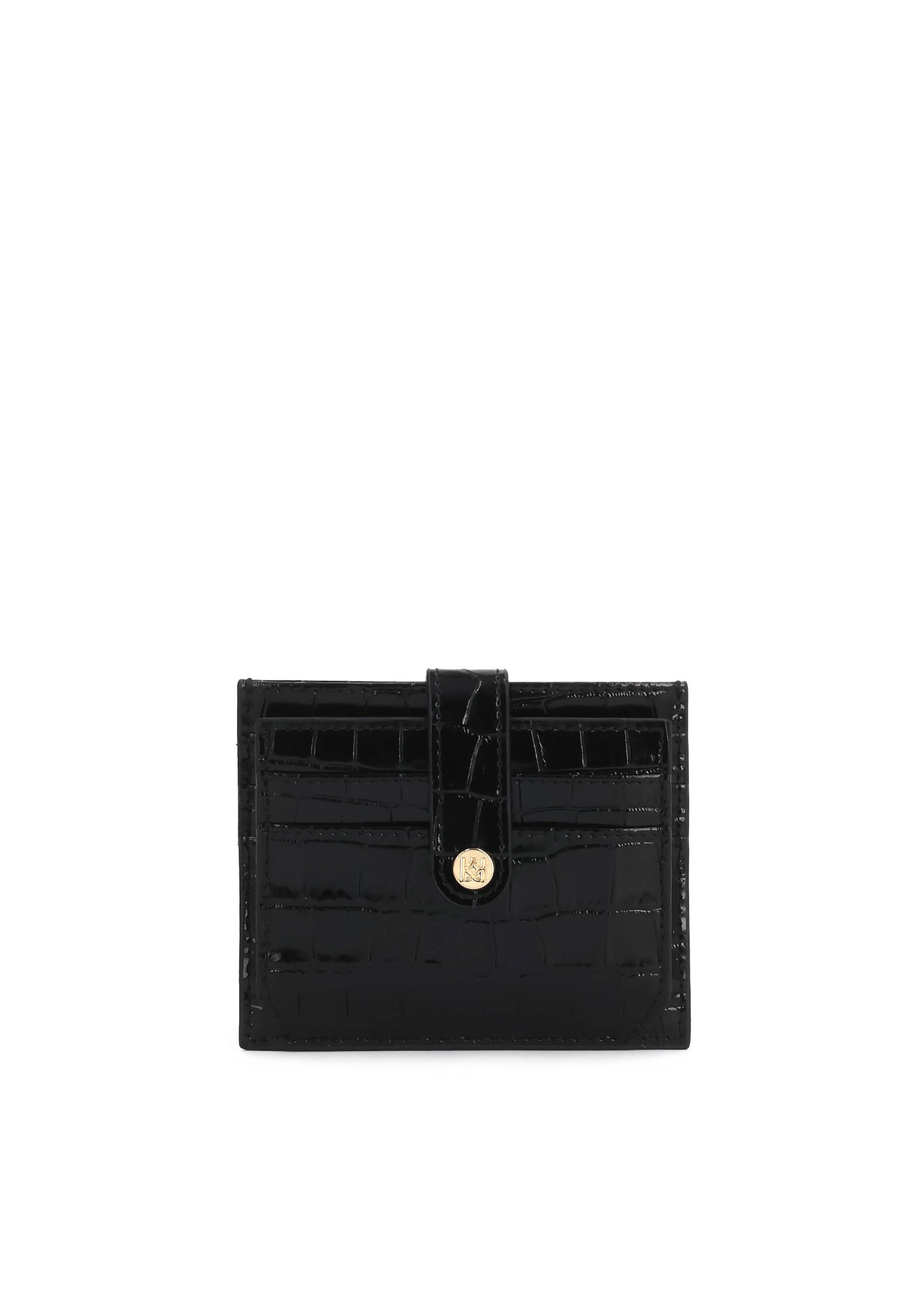 Kazar Wallet in Black: front