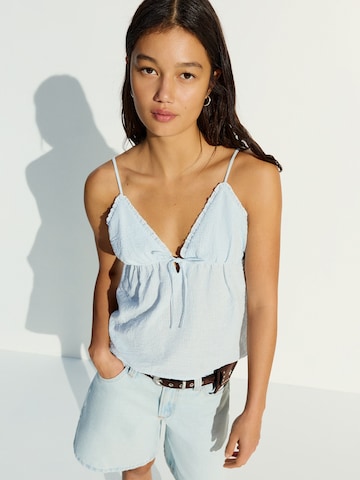 Bershka Top - kék