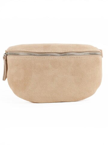 lePelou Gürteltasche 'VALENTINA medium' in Beige: Vorderseite