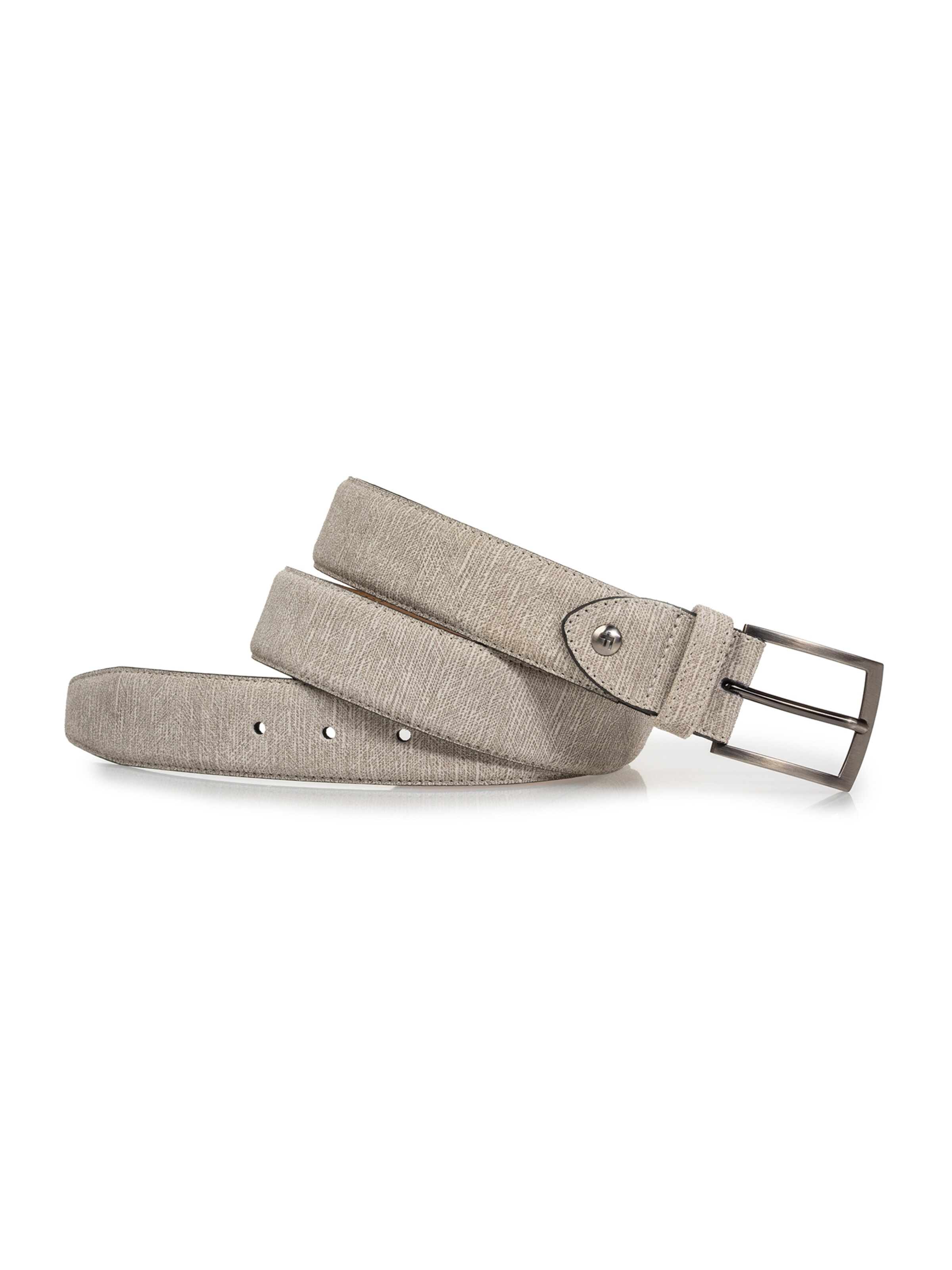 Floris van Bommel Belt 'De Belter 52' in Brown: front