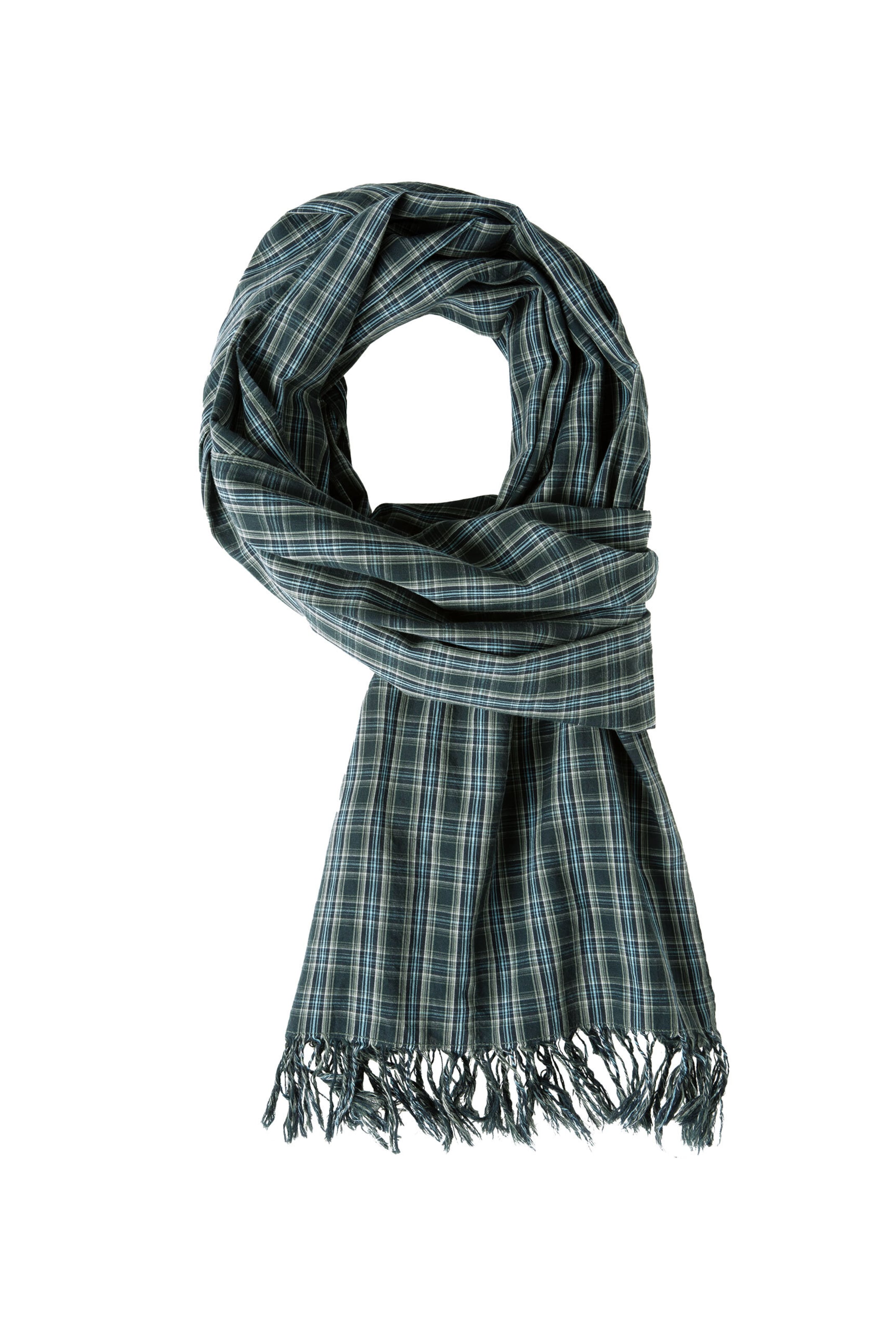 CAMP DAVID Scarf in Green: front