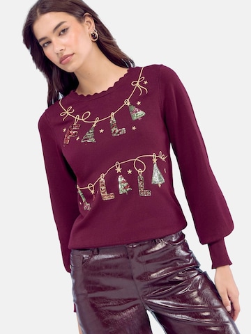 Lipsy Pullover in Rot: Vorderseite