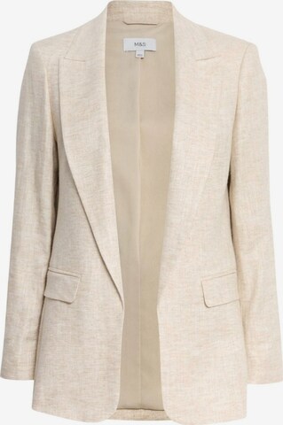 Marks & Spencer Blazer in Beige: front