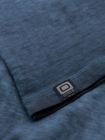 Ombre Shirt in Blue