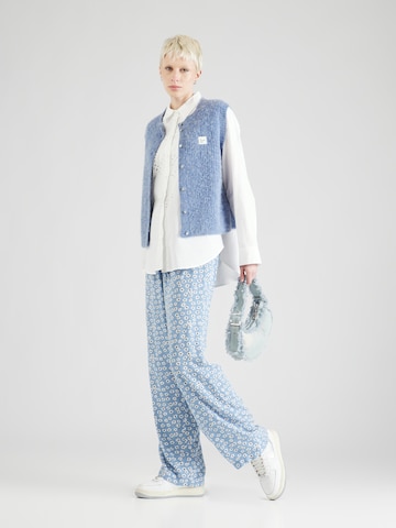 regular Pantaloni 'NYA' di PIECES in blu