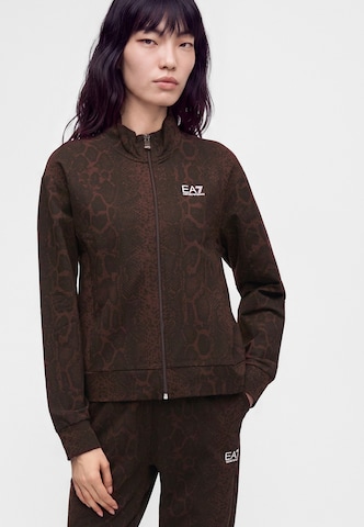 EA7 Emporio Armani Collegetakki värissä ruskea