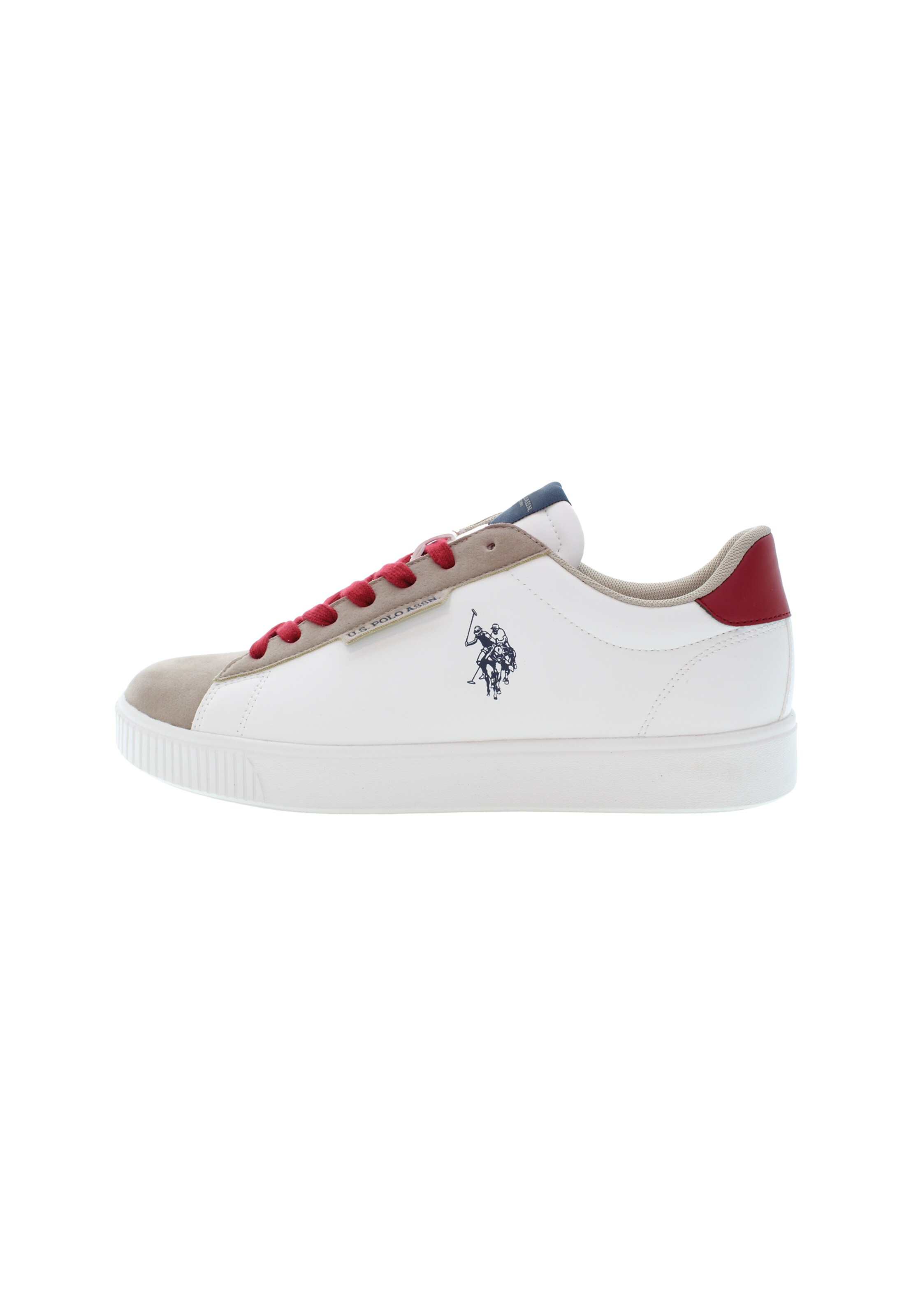 Sneaker bassa 'Tymes' di U.S. POLO ASSN. in bianco: frontale