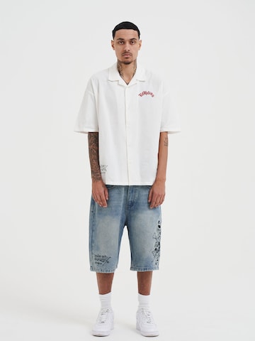 Ed Hardy Regular fit Πουκάμισο σε λευκό