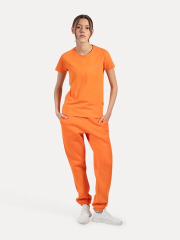 Effilé Pantalon Smilodox en orange
