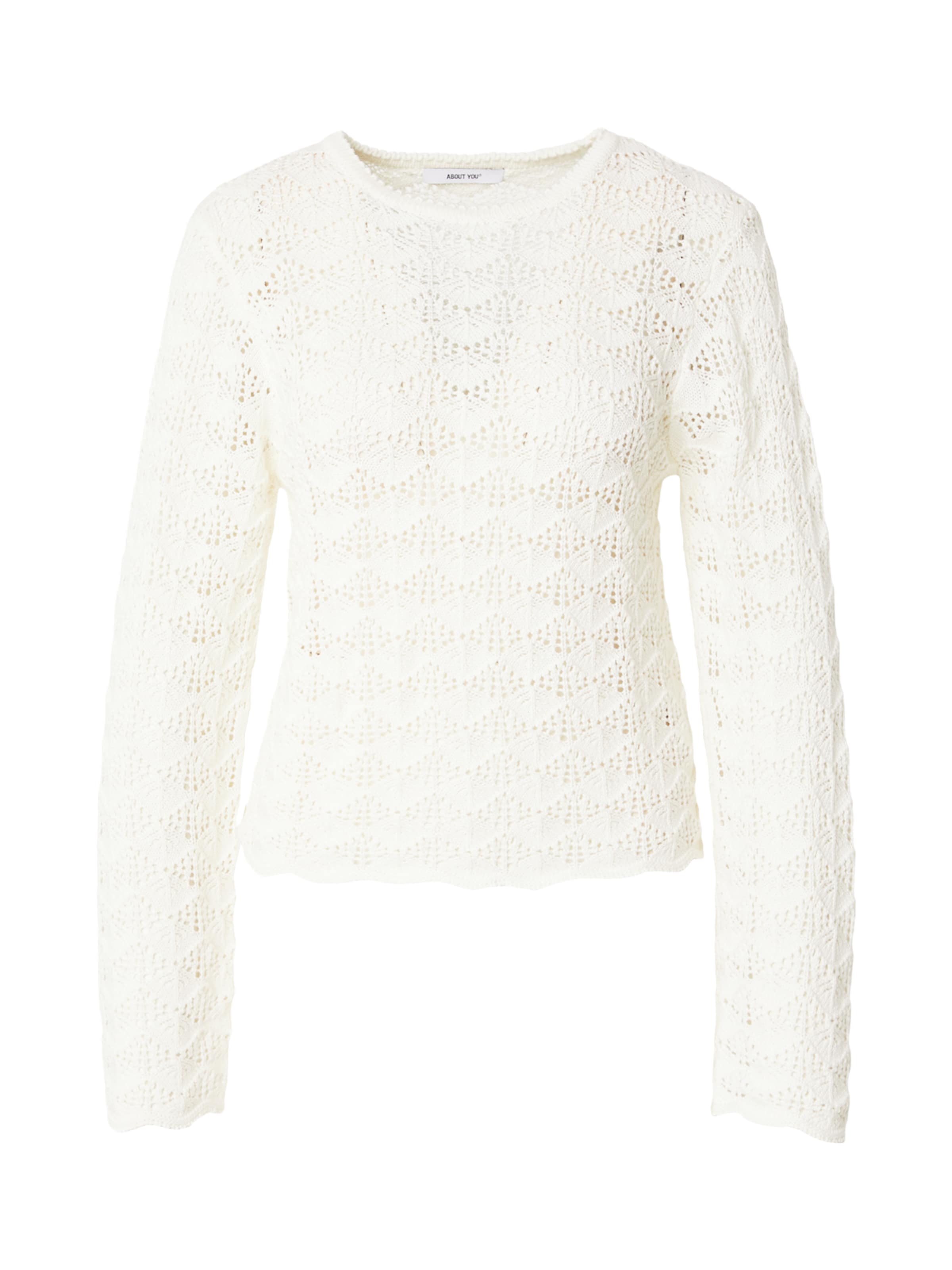 Pull-over 'Jale' ABOUT YOU en blanc : devant