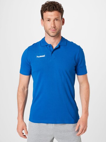 Hummel Sportshirt in Blau: Vorderseite