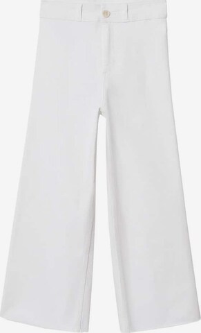 MANGO TEEN Wide leg Jeans 'Marinet' in White: front