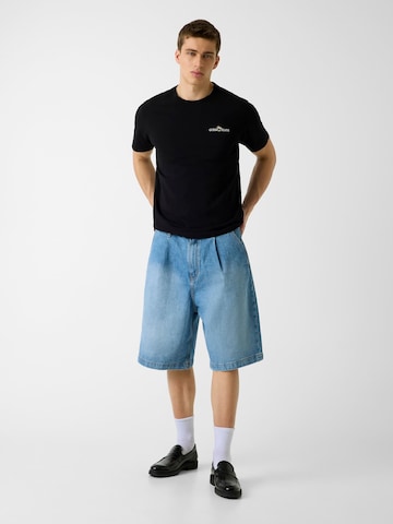 GUESS JEANS Tričko – černá