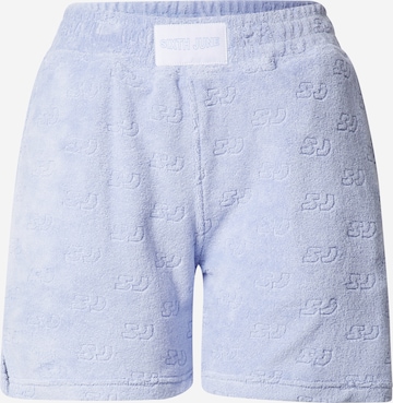 Regular Pantalon Sixth June en bleu : devant