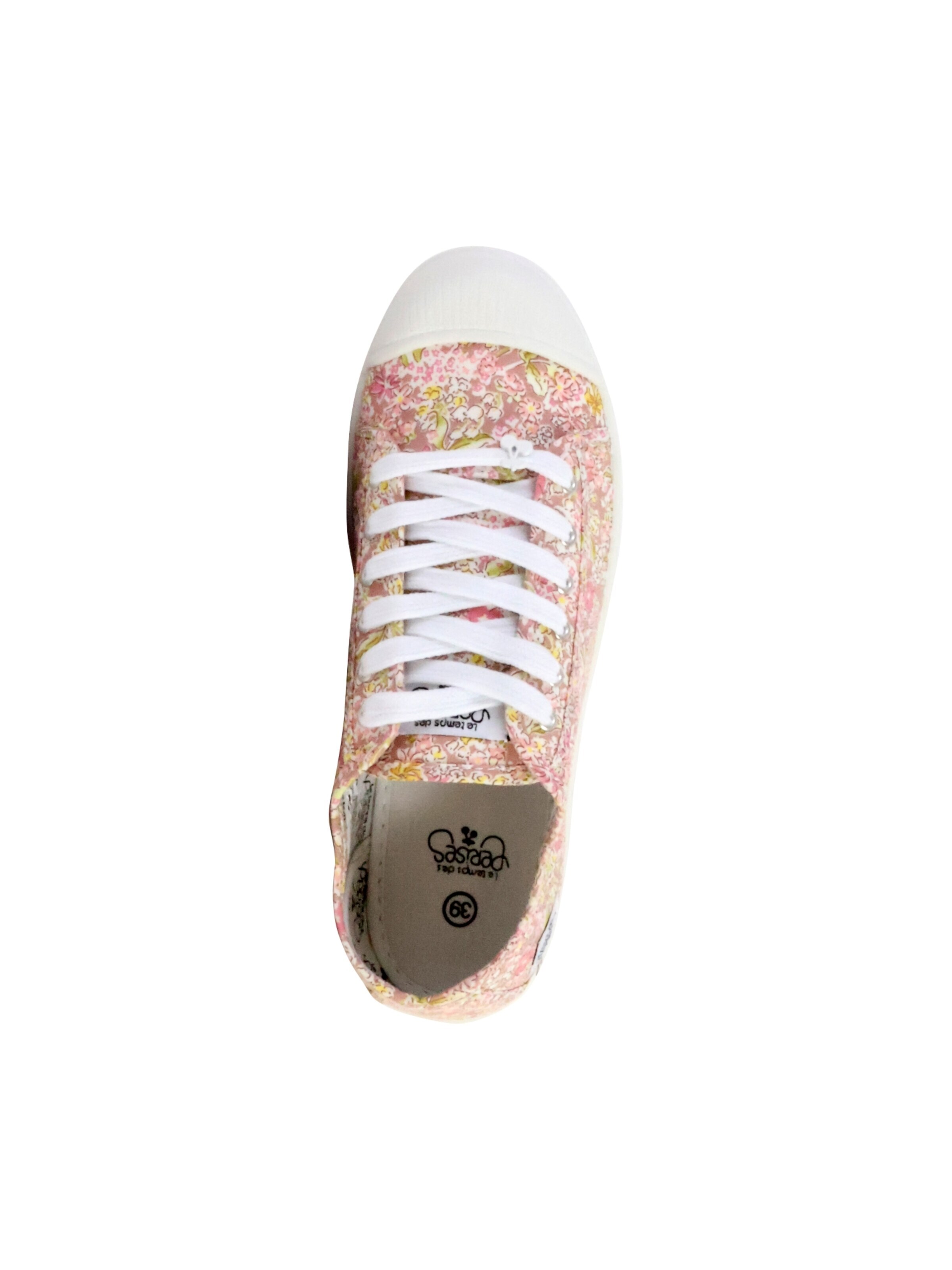 Chaussure de sport à lacets Le Temps Des Cerises en rose