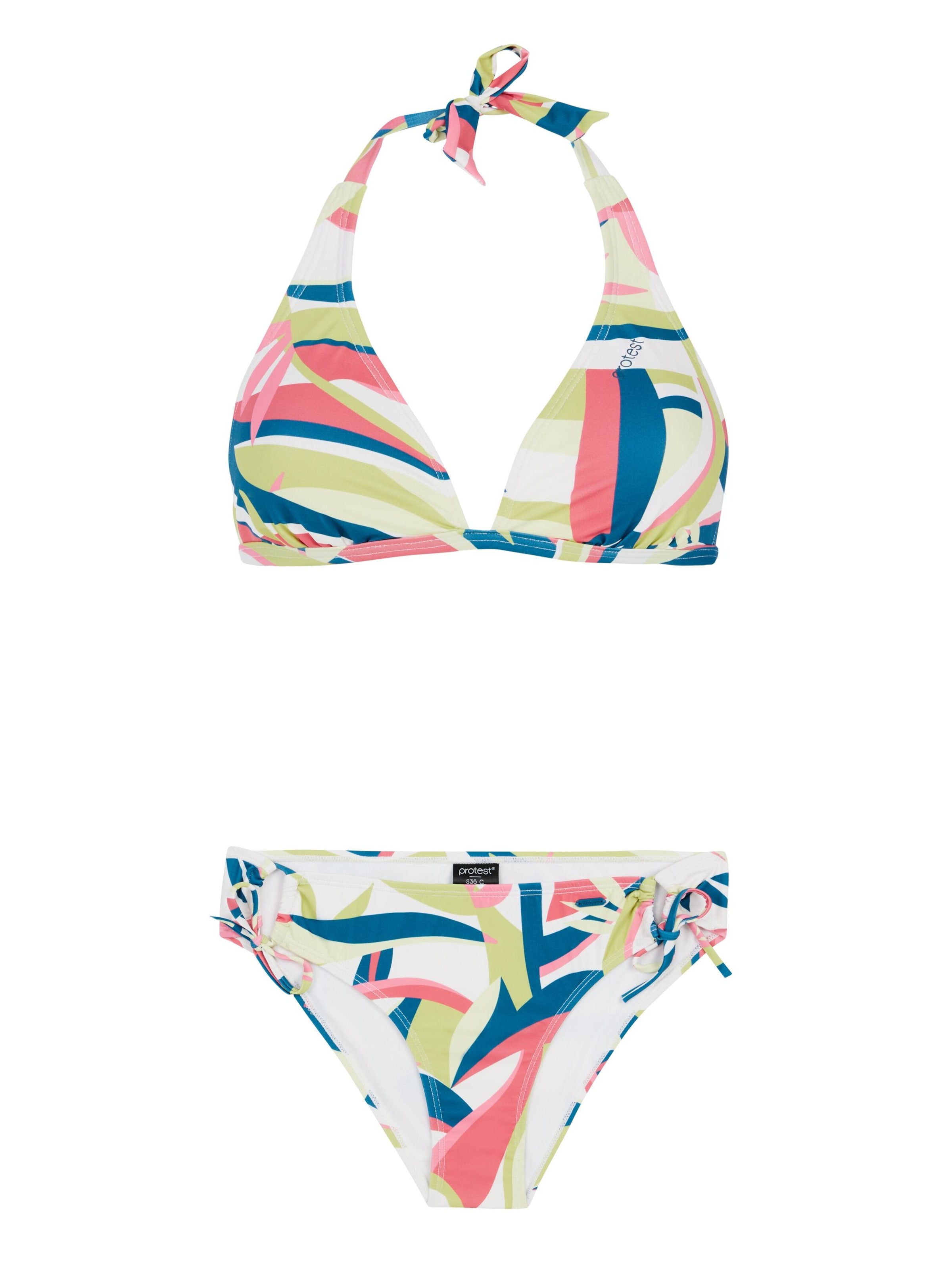 PROTEST Bikini 'PRTAsh' in Weiß: Vorderseite